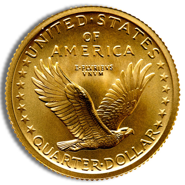 2016-W 1/4 oz Gold Standing Liberty Centennial Coin w/OGP - Image 3