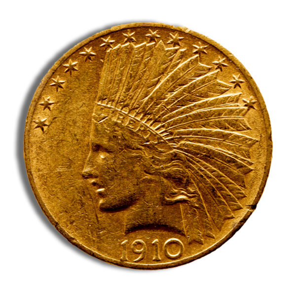 $10 Gold Indian Eagle - XF
