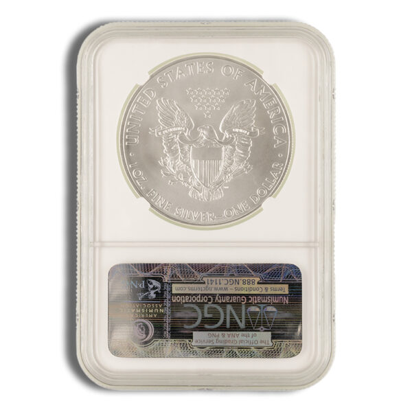 2011 Silver Eagle NGC MS70 Early Releases - Image 2