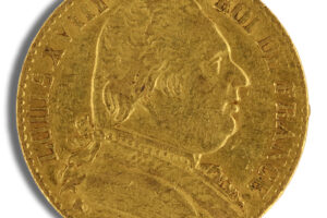 France Gold 20 Francs - Louis XVIII (1814-1815)