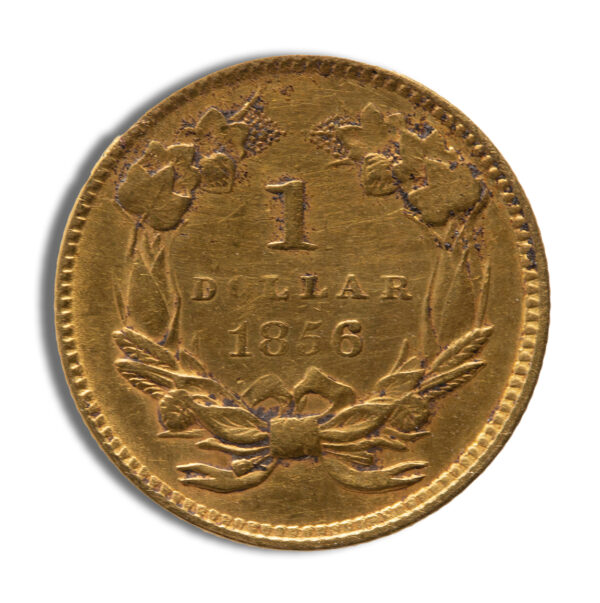 $1 Gold Indian Type 3 - XF - Image 2