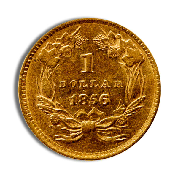$1 Gold Indian Type 3 - AU - Image 2