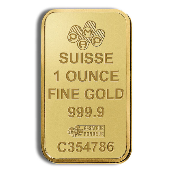 1 oz Gold Bar - PAMP Suisse (Carded) - Image 3