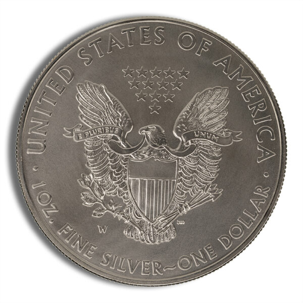 2011-W Burnished Silver Eagle with Box & COA - Image 3