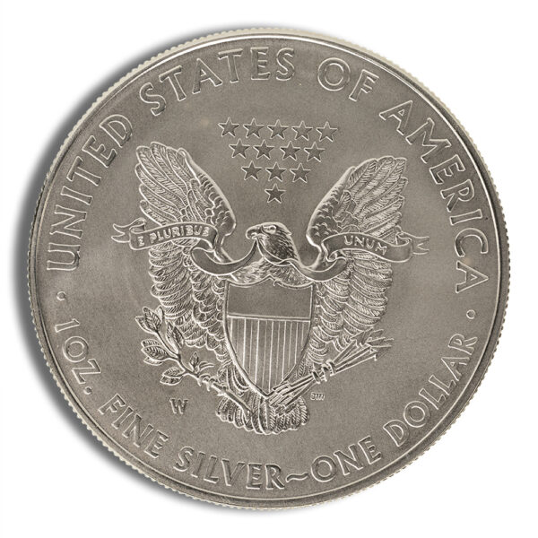 2013-W Burnished Silver Eagle with Box & COA - Image 3