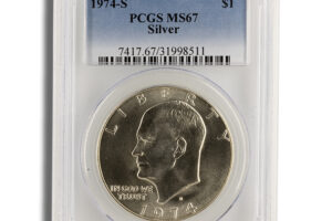 1974-S Ike Dollar - PCGS MS67