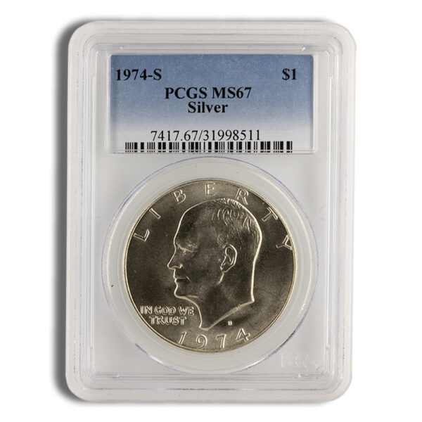 1974-S Ike Dollar - PCGS MS67