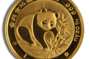 1/10 oz China Gold Panda - BU - Unsealed (Year Varies)