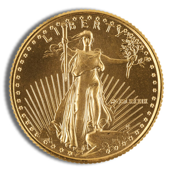 1989 1/4 oz Gold Eagle - BU (MCMLXXXIX)