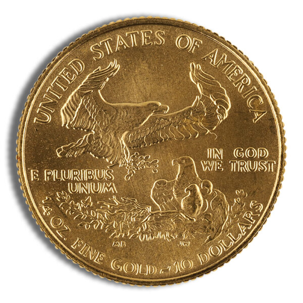 1991 1/4 oz Gold Eagle - BU (MCMXCI) - Image 2