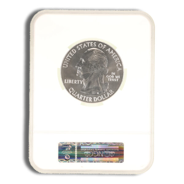 2011 5 oz ATB Vicksburg Silver Coin NGC MS69PL - Image 2