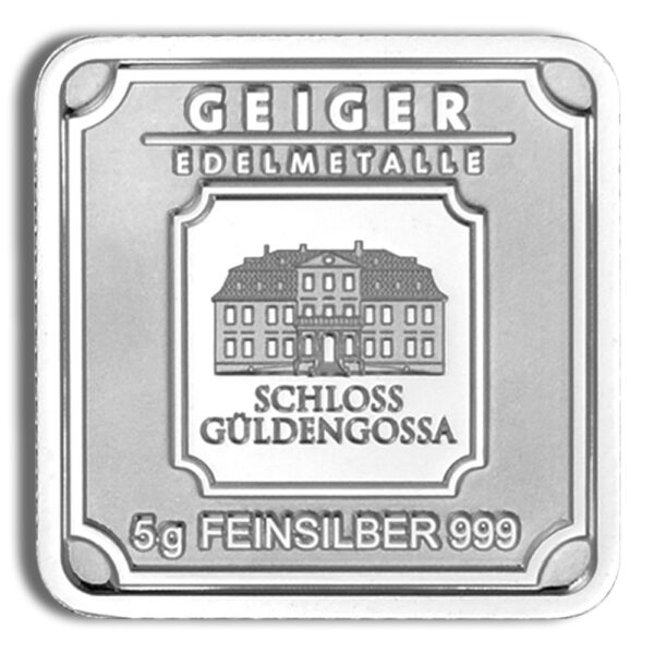 30 x 5 gram Silver Geiger Bar Box - Image 2