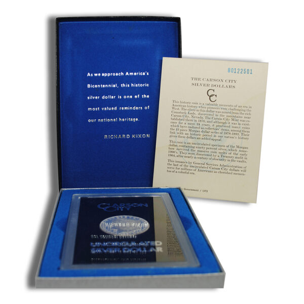 1878-CC GSA Morgan Dollar w/Box & COA - Image 3
