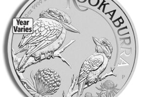 Australian Silver Kookaburra - Kilo - BU (Year Varies)