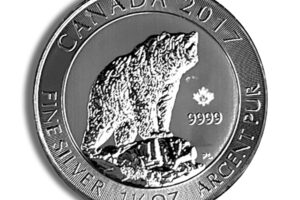 2017 1.5 oz Canadian Grizzly Bear Silver Coin