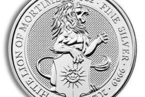 2020 2 oz Silver Great Britain Queen's Beasts - White Horse