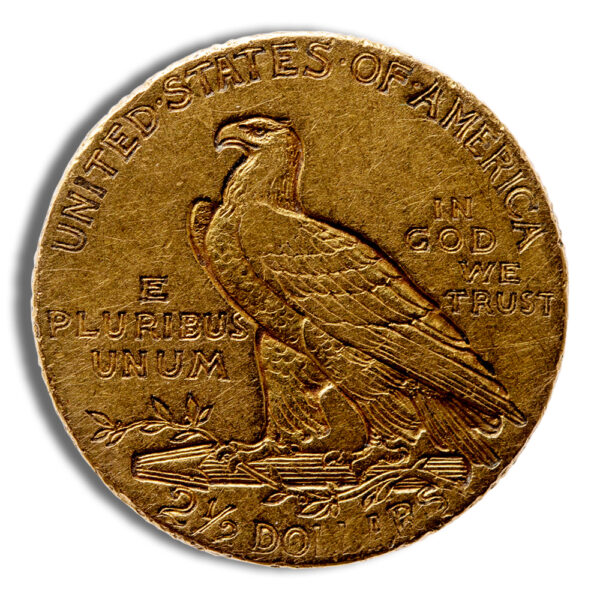 $2.5 Gold Indian Quarter Eagle - VF - Image 2