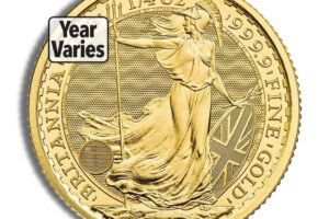 1/4 oz Gold Britannia (Year Varies)