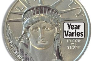 1/4 oz Platinum Eagle - BU (Date Varies)