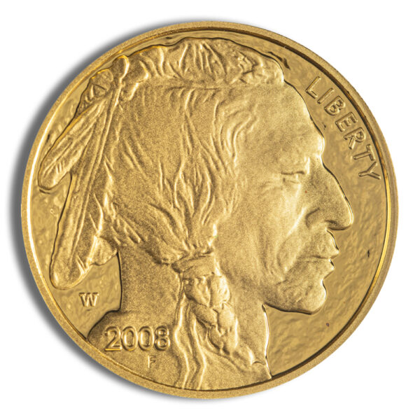 2008-W 1/2 oz Proof Gold Buffalo (w/Box & COA) - Image 2