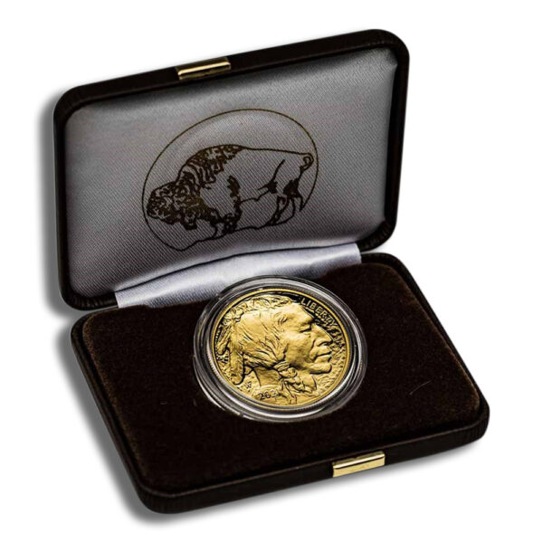 2021-W 1 oz Proof Gold Buffalo (w/Box & COA) - Image 3