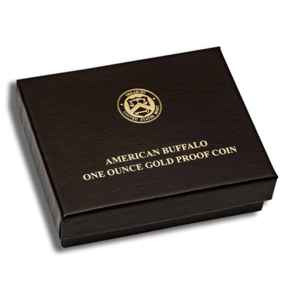 2021-W 1 oz Proof Gold Buffalo (w/Box & COA) - Image 4