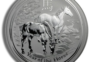 2014 Kilo Australia Silver Lunar Horse BU - Series II