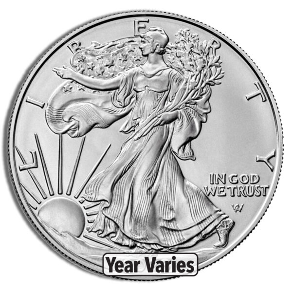 Silver American Eagle - BU - Sealed Box (Year Varies) - Image 2
