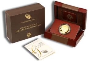 2015-W 1 oz Proof Gold Buffalo (w/Box & COA)