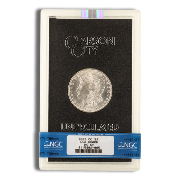 1882-CC GSA Morgan Dollar - NGC MS62