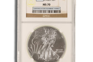 2015 Silver Eagle NGC MS70