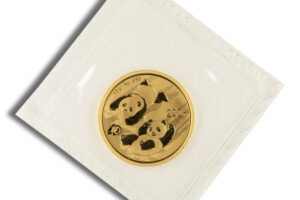 15 gram China Gold Panda - BU - Sealed (Year Varies)