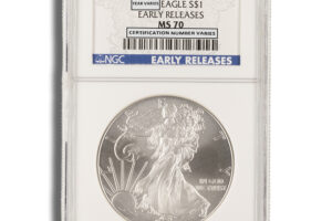 2009 Silver Eagle NGC MS70 Early Releases
