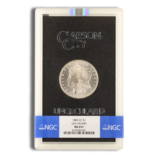 1883-CC GSA Morgan Dollar - NGC MS65+