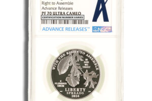 2024-W 1 oz Proof Platinum Eagle $100 NGC PF70 Advance Release