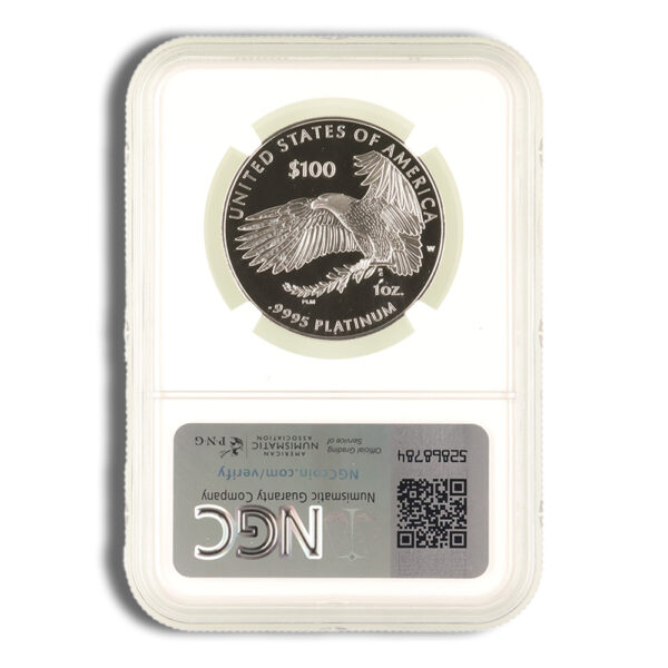 2024-W 1 oz Proof Platinum Eagle $100 NGC PF70 Advance Release - Image 2