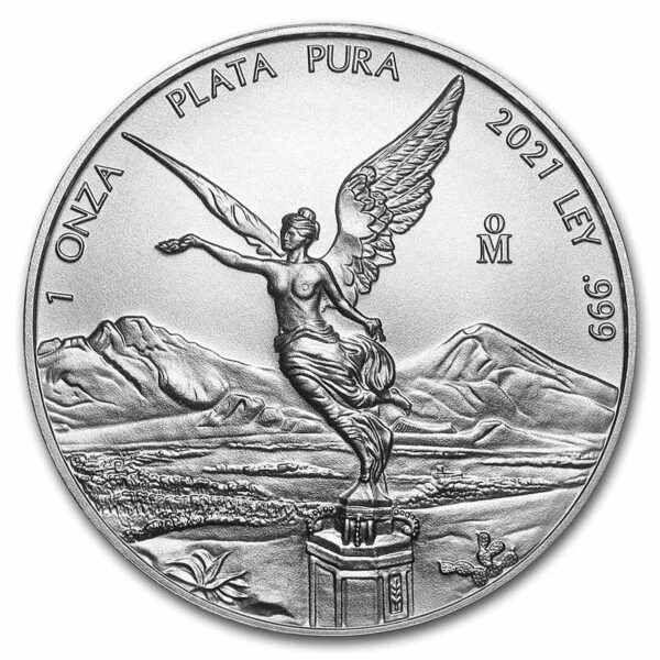 2021 1 oz Silver Mexican Libertad - BU - Image 2