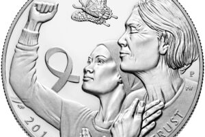 2018-P $1 Breast Cancer Awareness Silver Commem - Proof