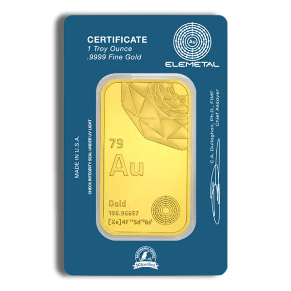 1 oz Gold Bar - Elemetal/Republic/APMEX/eBay - Image 2