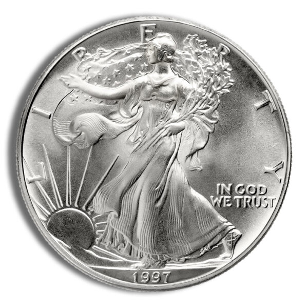 1997 Silver American Eagle - BU