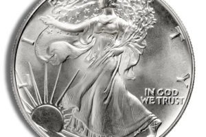 1990 Silver American Eagle - BU
