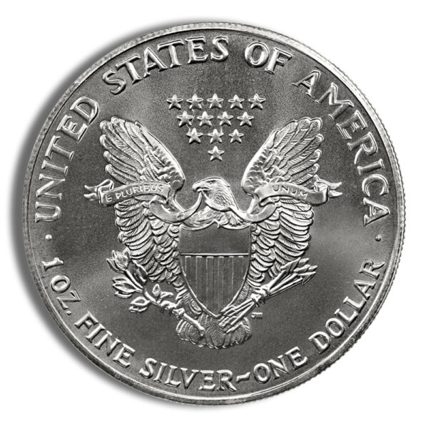 1996 Silver American Eagle - BU - Image 2