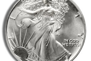2001 Silver American Eagle - BU