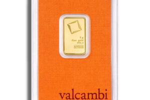 5 gram Gold Bar - Valcambi (Carded)