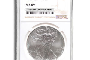 2020 Silver Eagle NGC MS69