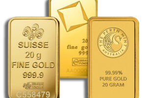 20 gram Gold Bar - Brand Varies (No Card)