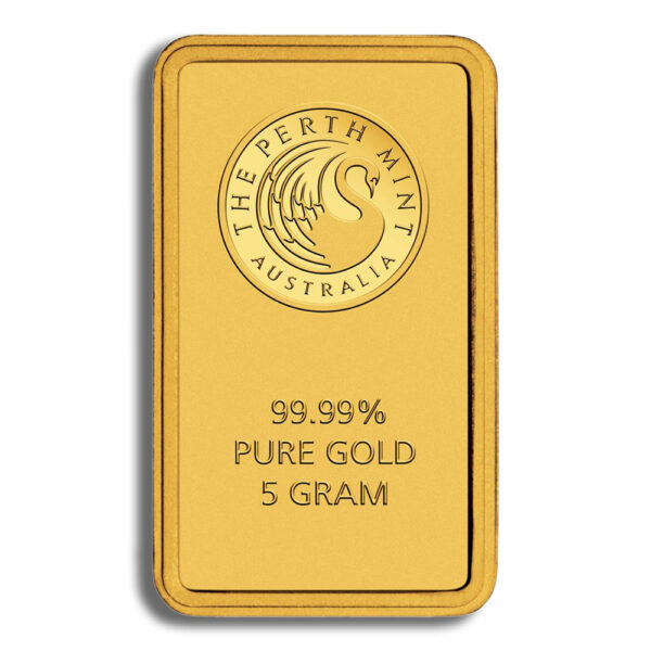 5 gram Gold Bar - Perth Mint (Carded) - Image 3