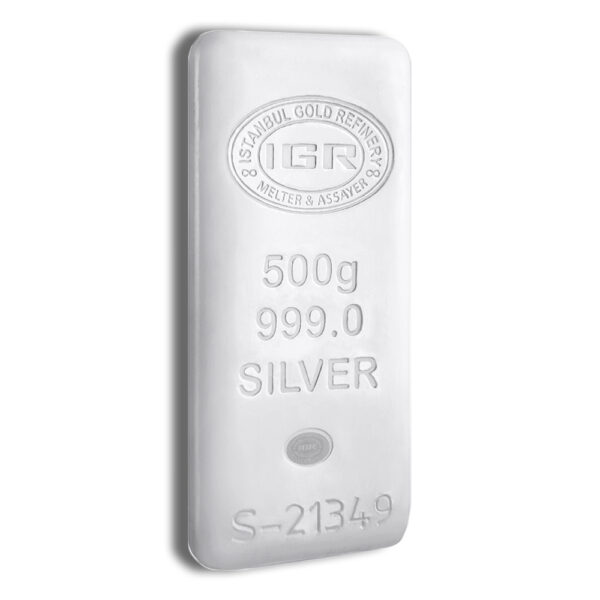500 Gram Silver Bar - IGR Metals - Image 2