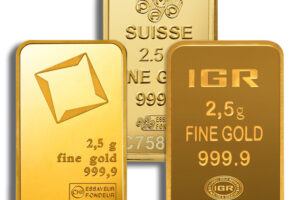 2.5 gram Gold Bar - Brand Varies (No Card)