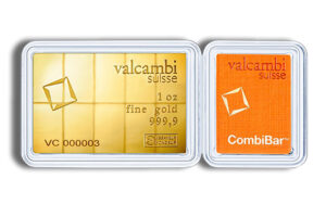 10 x 1/10 oz .9999 Valcambi CombiBar™ Gold (In Assay)